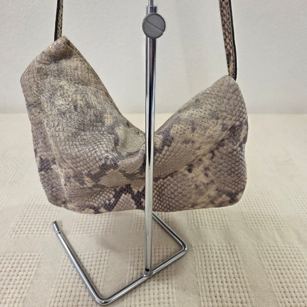 Michael Kors Python Embossed Leather Shoulder Bag… - image 5